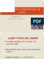 Crimen Triple Homicidio de Las Kaled