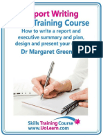 Report Writing Training Course
