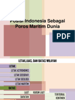 Posisi Indonesia Sebagai Poros Maritim Dunia