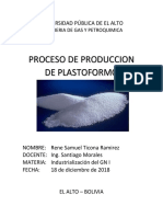 Proceso de Plastoformo 