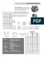 Ward Plugs and Bushings Specifications