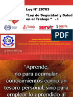 Ley 29783 SST CRP - Ce Vraem Lic. GSR Carlos Tony Rodriguez Perez