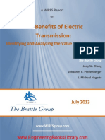 The Benefits of Electric Transmission. Identifying and Analyzing The Value of Investments
