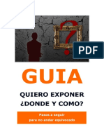 Quiero Exponer ¿Donde y Como?