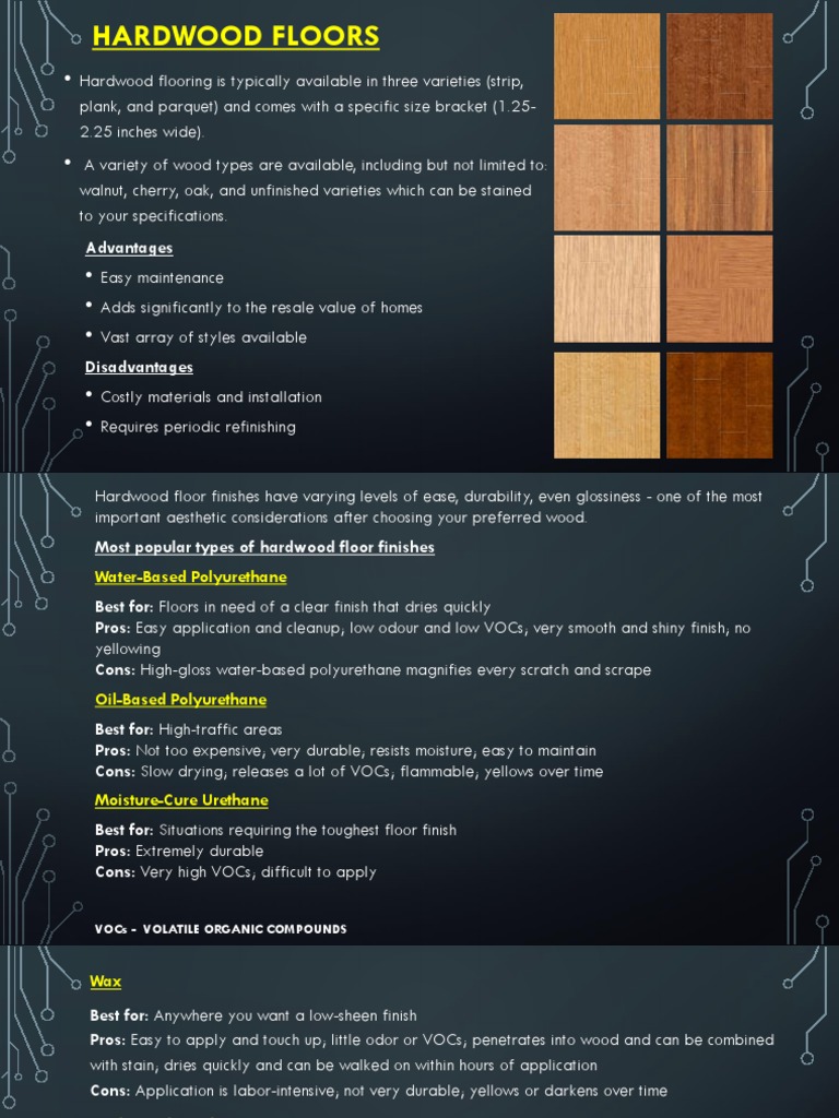 Hardwood Floors Presentation | PDF
