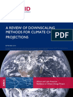 Review of Downscaling Methods for Climate Change Projections