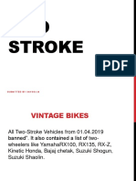 TWO Stroke: Submitted by Sayooj.M