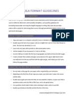 Basic MLA Format PDF