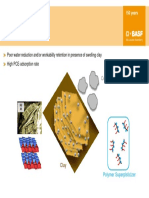 Polymer Superplasticiser With Active Clay in Sand