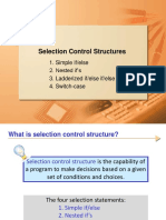 SelectionControlStructure.ppt