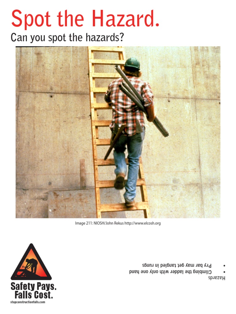 Spot The Hazard Ladders 211 Full Page PDF