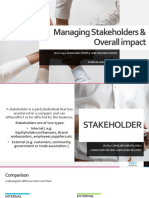 Managing Stakeholders and Their Impact