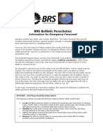 BRS Ballistic Parachutes:: Information For Emergency Personnel