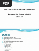 4+1 View Model of Software Architecture