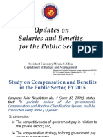 Updates On Salaries and Benefits