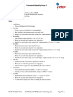 Transient Stability Case 5: Objectives