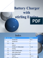 Battery Charger With Stirling Engine