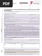 Autorización FR.10 para Sistema RED | PDF | Privacidad de la ...
