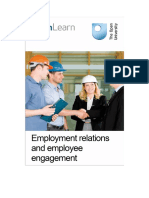 Employment Relations and Employee Engagement