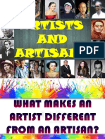 Artists and Artisans: A Concise Guide