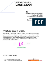 TUNNEL DIODE PRESENTATION