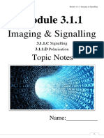 Imaging & Signalling: Topic Notes