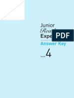 Junior Reading Expert 4 - Answer Key