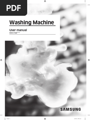 Washing Machine User manual