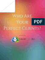 Who Are Your Perfect Clients ?