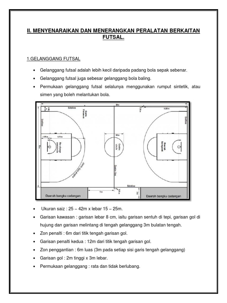 Peralatan Futsal Pdf