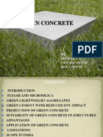 Green concrete