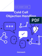 Cold Call Objection Handling: A Sales Leader'S Guide