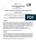 Dialnet CrecimientoBacterianoEnRestosOseosHumanosArqueolog 3621354 PDF