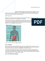 Food Digestion Time Chart | PDF | Foods | Fruit