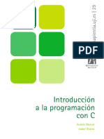 Introducción a La Programación Con C - Andres Marzal