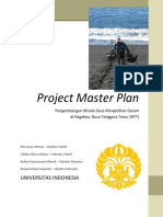 Project Master Plan Pengembangan Desa Wisata Minapolitan Di Nagakeo NTT PDF