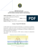 Escopo projeto PDTI