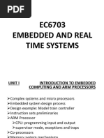 EC6703 Embedded and Real Time Systems