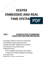 EC6703 Embedded and Real Time Systems