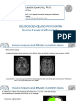 Dott. Ing. Letizia Squarcina, PH.D.: Tecniche Di Analisi Di MRI Cerebrale Neuroscience and Psychiatry
