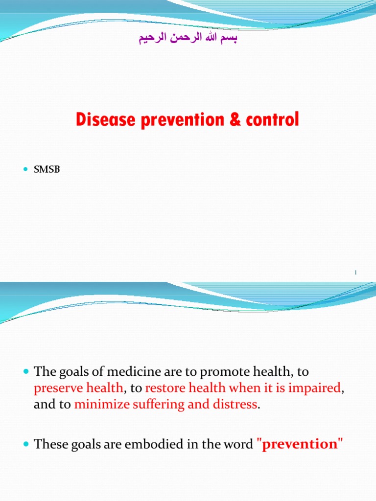 Disease Prevention and Control Strategies | PDF | Preventive Healthcare ...