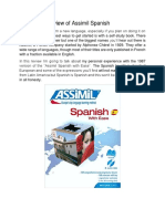 Honest Review of Assimil Spanish Course