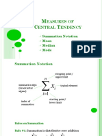 Central Dispersion