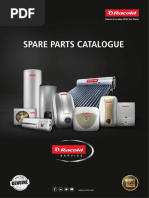 Racold Spare Part Catalogue