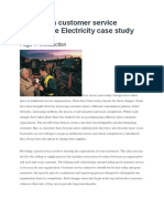 A Focus On Customer Service A Yorkshire Electricity Case Study