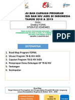 Capaian evaluasi program tb hiv kemenkes 2018 2019
