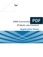DMR Conventional Radio IP Multi Site Connect Application Notes R6.0