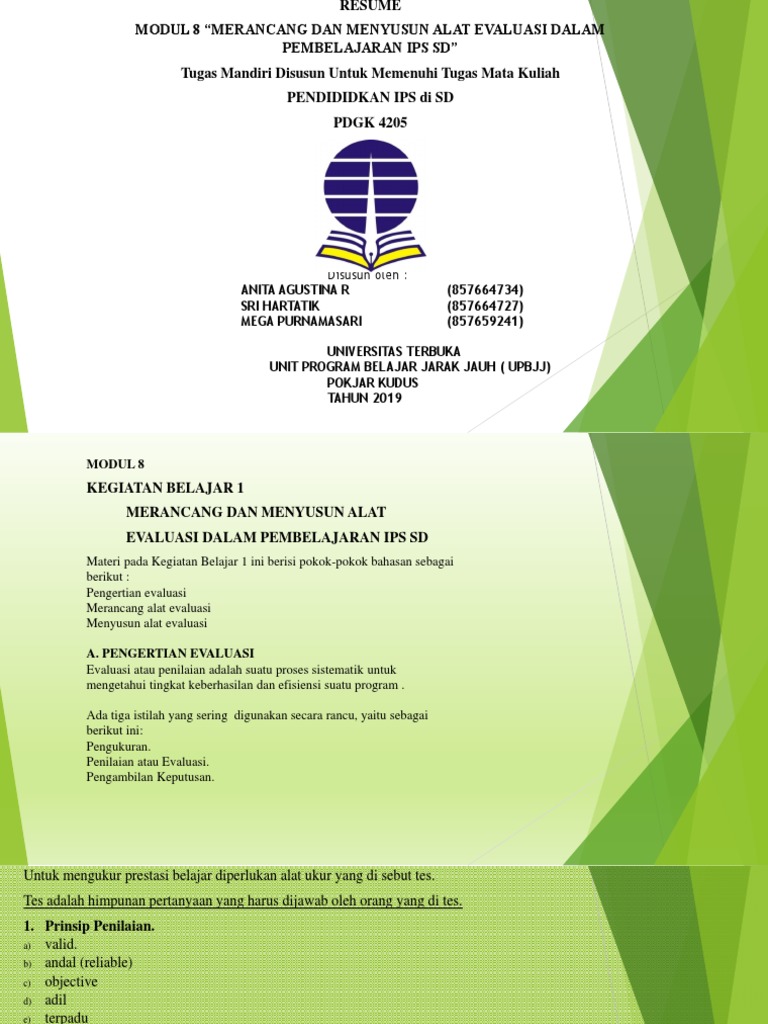 Ppt Ips Modul 8