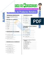 Problemas propuestos de álgebra