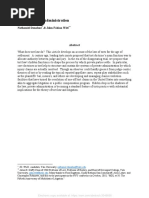 Tort As Private Administration: Nathaniel Donahue & John Fabian Witt